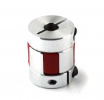 Aluminum Shaft Coupling 1/4