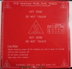 Reprap Heat Bed MK2B Dual Power Prusa (Resistor and LEDs Soldered) 214mmx 214mm
