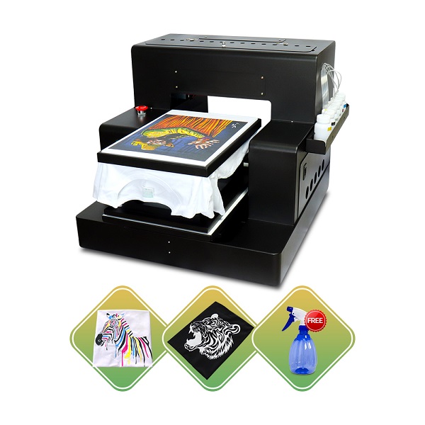 A3 DTG & DTF Printer Multifunction Printing Machine Automatic Flatbed Printer for T-Shirts, Hoodies, Pants, Hats, Shoes, etc.