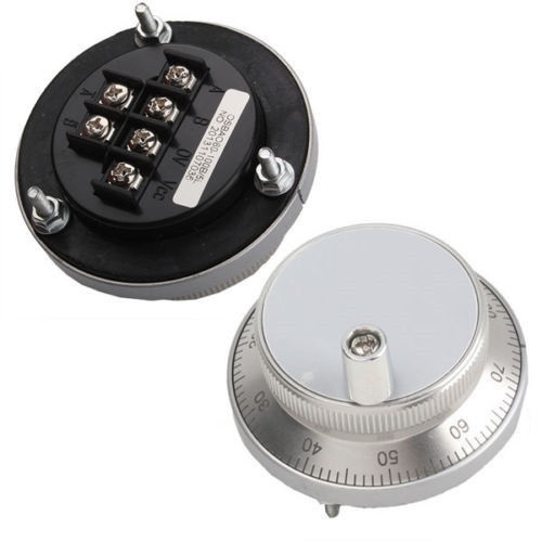 Handwheel 4/6 Pin Per Tornio Manopola CNC Pulse Handwheel 100 PPR - Generatore Impulsi 5V-24V Per Macchine CNC Controllo Manuale Tornio