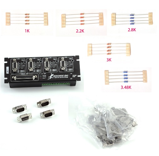This kit adds 10 terminals to Single outputs G540/CNC Terminal Splitter Kit