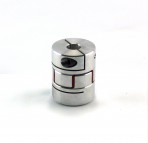 Aluminum Shaft Coupling for NEMA34 Stepper Motor , Hole Size 1/2″ at both side