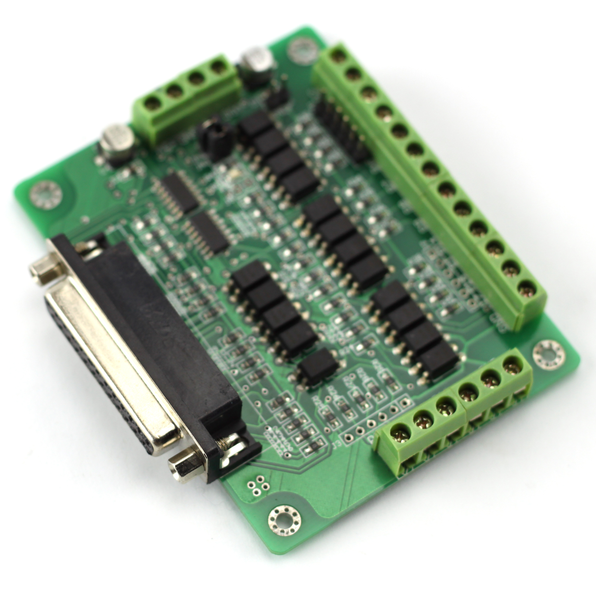 KL-DB25 Opto-Isolated Breakout Board, 6 Axis |