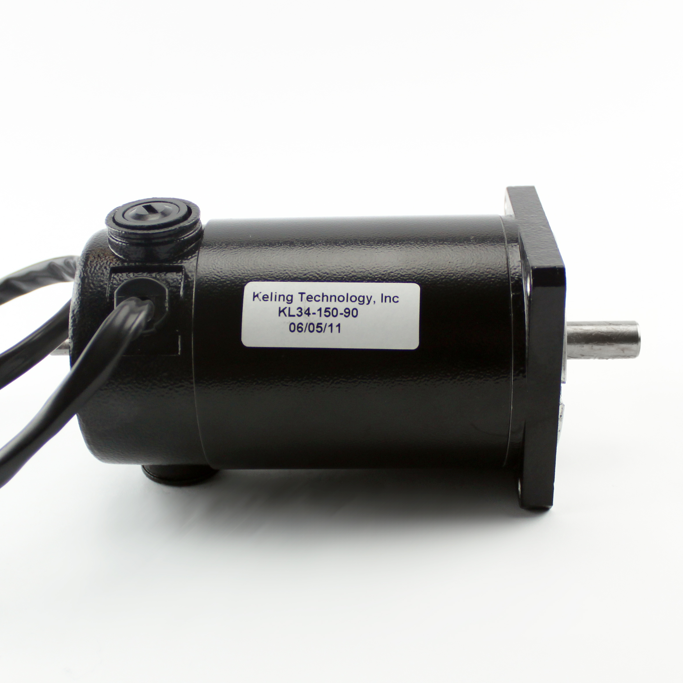 1PC NEMA34 600oz/in Dual Shaft DC Servo Motor (KL3415090), SKEWED