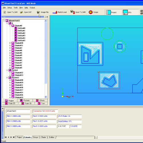 ArtSoft Lazy CAM – Inexpensive CAM for Mach 3, Mach4 CNC