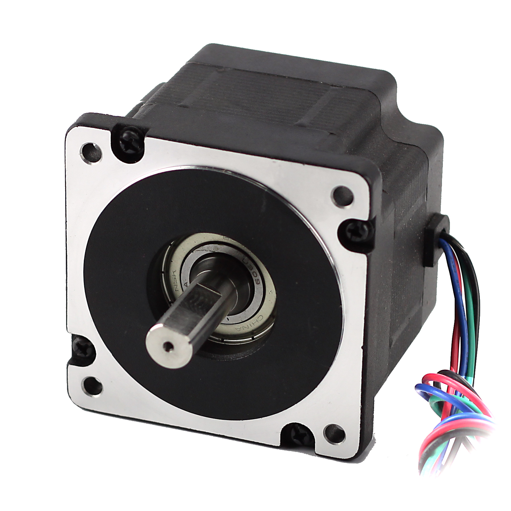 KL34H2120-60-4AC 1200oz/in 6amp Single Shaft NEMA34 Stepper Motor with cable 
