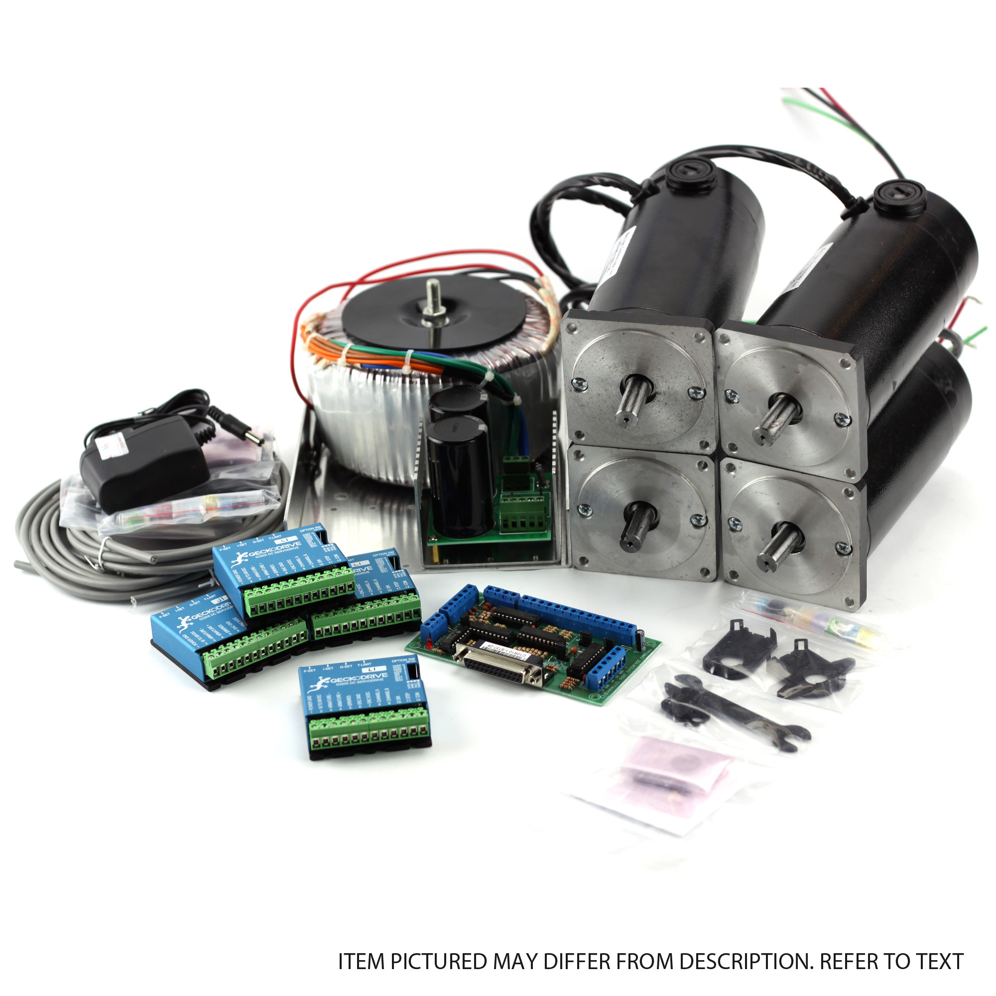 4-Axis NEMA34 1125oz in 72V/20A PSU G320X Gecko Driver |