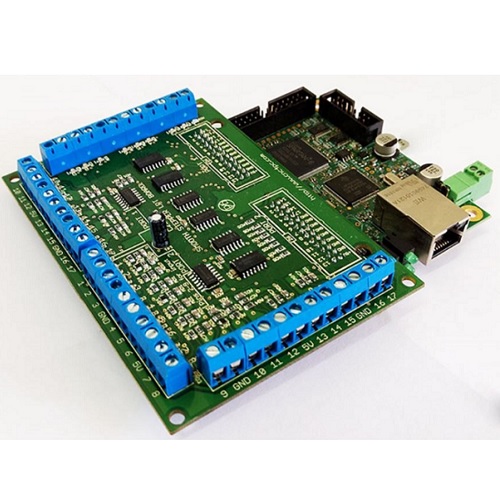 6 Axis Ethernet SmoothStepper Motion Control Board with Terminals for Mach3, Mach4