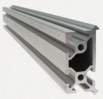 Open Source Aluminum Extrusion with V-rail Linear Bearing System Built in, 330mm