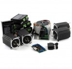 NEMA 34 906 oz-in Stepper Motors 4 Axis CNC Kit: