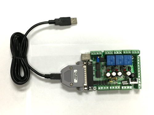 6-Axis Motion Control Board with Relay and Spindle Control, USB