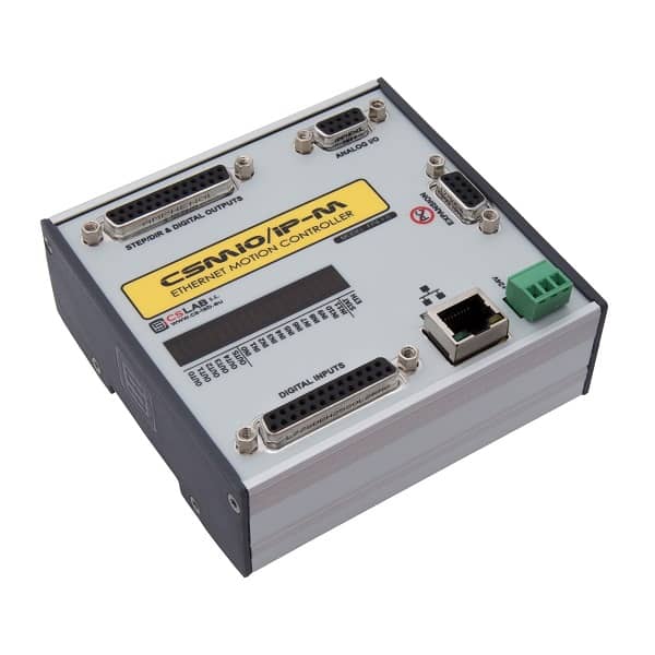 CSMIO/IP-M 4-Axis Ethernet Motion Controller (Step/Dir) with Connectors, For simCNC and Mach3/Mach4