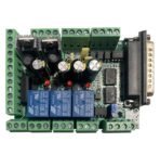 CNC 6-Axis Interface Breakout Board with Relay and Spindle control, KL-DB25-6