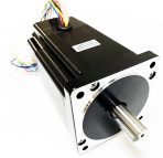 NEMA 34 Stepper Motor with Brake, (KL34H-2114-56-8AZ) 114mm 1160oz-in 5.6A 8Leads