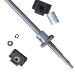 1 Antibacklash Ballscrew 1605-430mm-C7+BK/BF12+Coupler