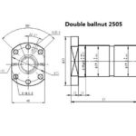 6set 20mm HIWIN Linear rail profile carriages 3kits Ball screws DOUBLE BALLNUT 