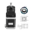 Gear Nema17 1.5A 42mm ratio 100:1 Planetary Gearbox stepper motor