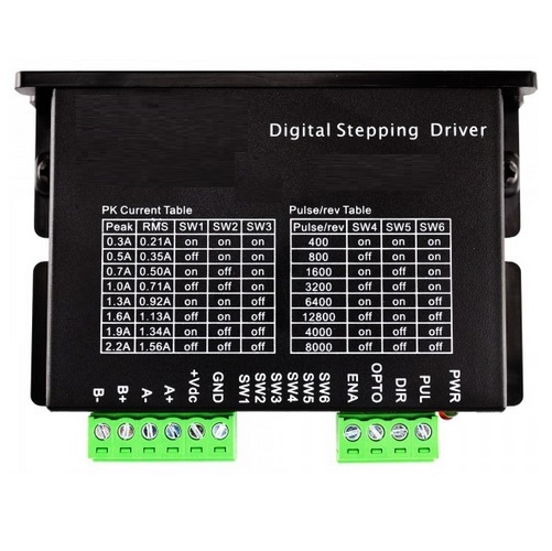 Digital Stepper Driver KL-3022 0.3-2.2A 18-30VDC for Nema 8, 11, 14, 16, 17 Stepper Motor