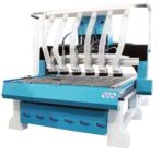KL-1325 4×8 CNC Router Machine with 6 Spindles
