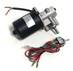 3/8″ D Shaft Gear Motor 12v DC 50RPM Gearmotor + Reverse Switch