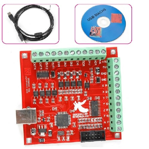 Vanding At deaktivere der ovre Mach3 USB Interface Board 