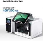 Desktop 800W laser machine 400 mm x 300 mm