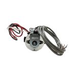 NEMA23 350 oz in Dual Shaft DC Servo Motor (KL23-130-60) with CUI AMT102-V Encoder and 6 Feet Encoder Cable