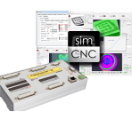 6-Axis CNC Control System CSMIO/IP-S Board with simCNC Software